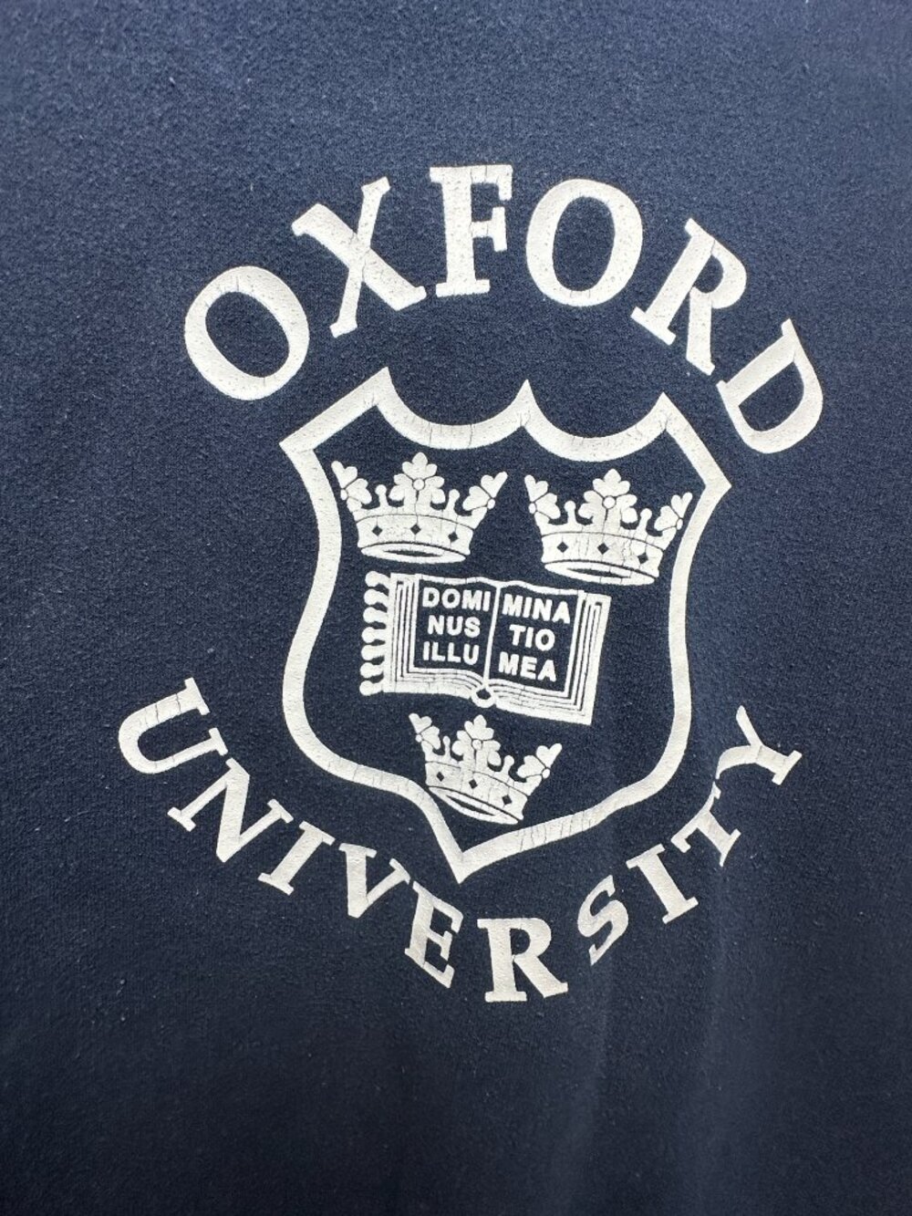 OXFORD UNIVERSITY NAVY BLUE SWEATSHIRT SIZE SMALL - Picture 2 of 5